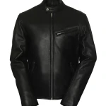 Sam Worthington Super Bowl LIX Leather Jacket