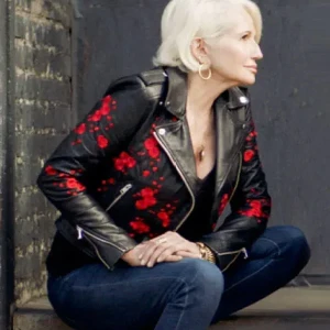 Ellen Barkin Animal Kingdom S03 Black Leather Jacket