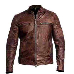 Men’s Antique Brown Leather Jacket