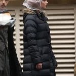 Peaky Blinders Anya Taylor Joy Puffer Coat