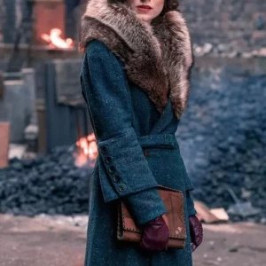 Peaky Blinders S06 Ada Shelby Fur Coat