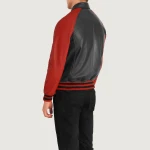 Mens Leather Varsity Jacket