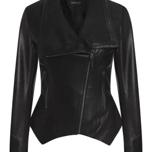 Womens Black Leather Jacket