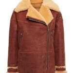 Women’s Shearling Distressed Jacket