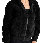 Womens Faux Shearling Jacket