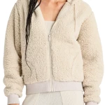 Womens Faux Shearling Jacket