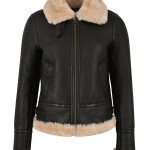 Women's Premium Bomber Aviator Leather Jacket