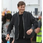 Your Place or Mine Ashton Kutcher Bomber Jacket