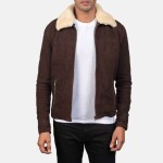 Coffner Brown Shearling Fur Jacket