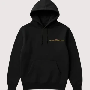 2025 Thunderbolts Black Hoodie