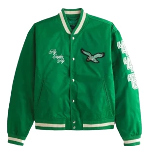 Abercrombie Eagles Varsity Bomber Jacket