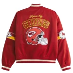 Abercrombie Chiefs Varsity Bomber Jacket