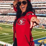 Bayley San Francisco 49ers Track Jacket