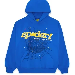 Blue Sp5der Hoodie