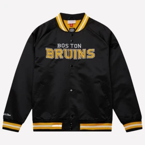 Boston Bruins Satin Raglan Jacket