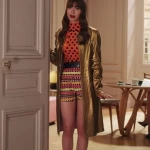 Emily Cooper Emily in Paris S03 Golden Coat