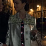 Emily Cooper Emily in Paris S02 Leather Coat
