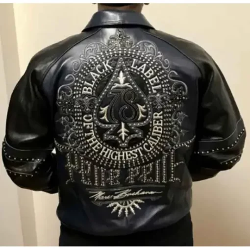 Label of The Highest Caliber Pelle Pelle Leather Jacket