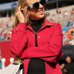 Brittany Mahomes Red Jacket