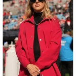 Brittany Mahomes Red Jacket