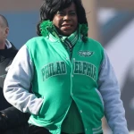 Cherelle Parker Philadelphia Eagles Varsity Jacket