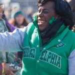 Cherelle Parker Philadelphia Eagles Varsity Jacket