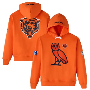 Chicago Bears OVO Orange Icon Hoodie