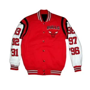 Chicago Bulls 6 NBA Finals Time Champions Jacket