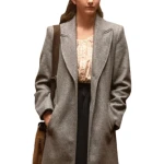 Chloe East Heretic 2024 Grey Coat