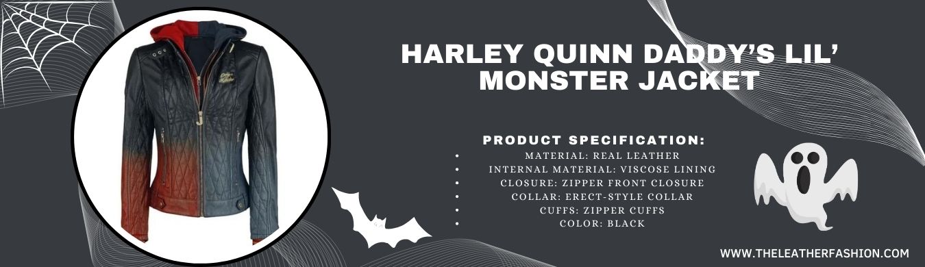Harley Quinn Daddy’s Lil’ Monster Jacket