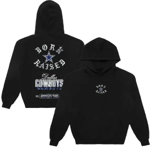 Dallas Cowboys Born x Raised Chrome Rocker Hoodie