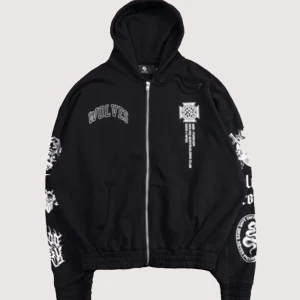Darc Sport On Our Sleeve Chambers Zip Hoodie