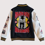 Death Row Records Patched Varsity Jacket