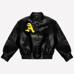 Doncare AFGK Ferrari Black Leather Jacket