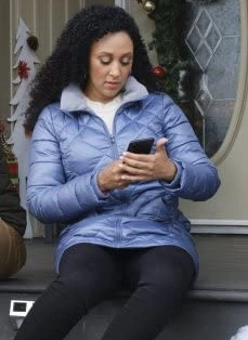 The Santa Stakeout Tamera Mowry Puffer Jacket