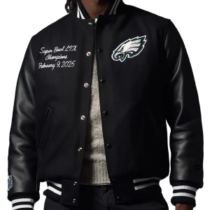 Eagles Super Bowl Varsity Jacket