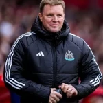 Eddie Howe Newcastle United Black Puffer Jacket