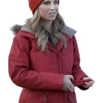 Fiona Gubelmann Tis the Season to Be Irish 2024 Red Jacket