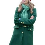 Fiona Gubelmann Tis the Season to Be Irish 2024 Green Coat