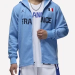France Basketball On-Court Full-Zip Jacket