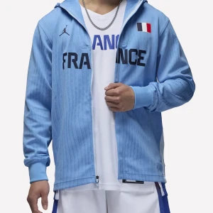 France Basketball On-Court Full-Zip Jacket