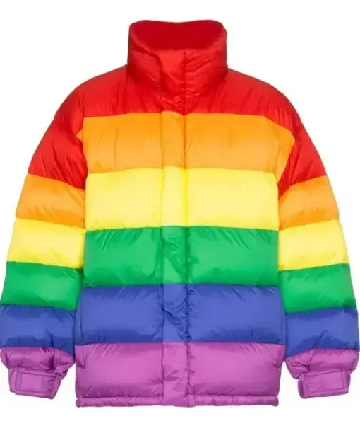 Burberry Rainbow Puffer Jacket