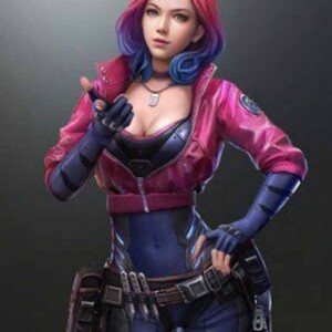 Cyberpunk 2077 Kira Madroxx Pink Jacket