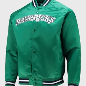 Dallas Mavericks Green Jacket