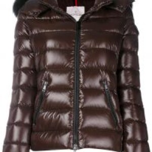 Eboni K. Williams Bady Fur Brown Puffer Jacket