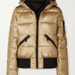 Keeley Ted Lasso S02 Gold Puffer Jacket