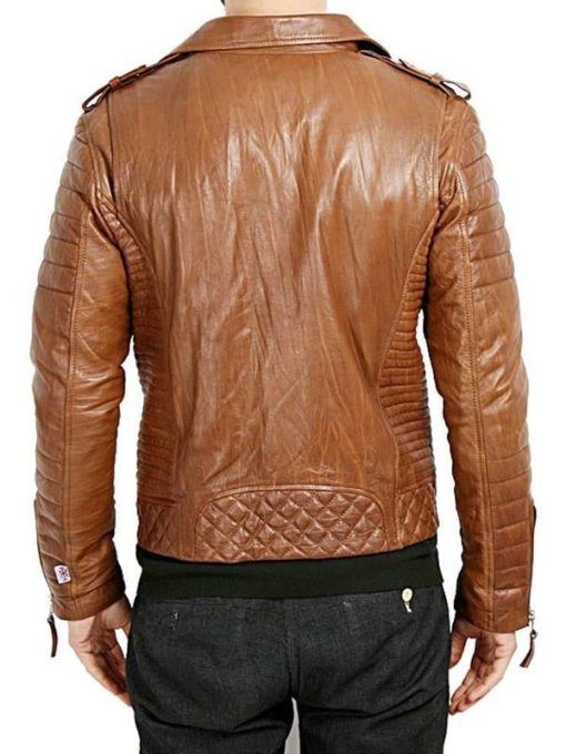 Men’s Biker Kay Michaels Leather Jacket