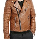 Men’s Biker Kay Michaels Leather Jacket