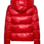 Womens Red Puffer Jacket