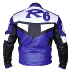 Yamaha R6 Biker Purple Jacket